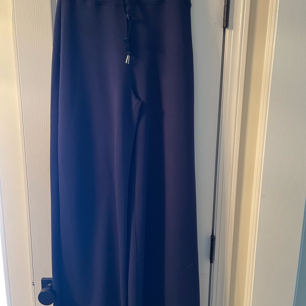SPANX Air Essentials pull on wide leg pant with drawstring